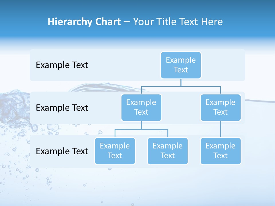 Cold Wave Ripple PowerPoint Template