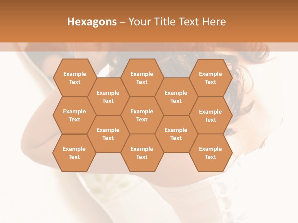 Make Up White Happiness PowerPoint Template