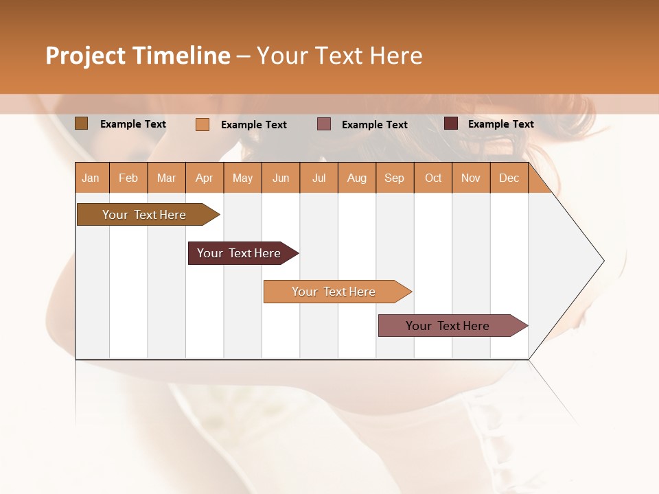 Make Up White Happiness PowerPoint Template