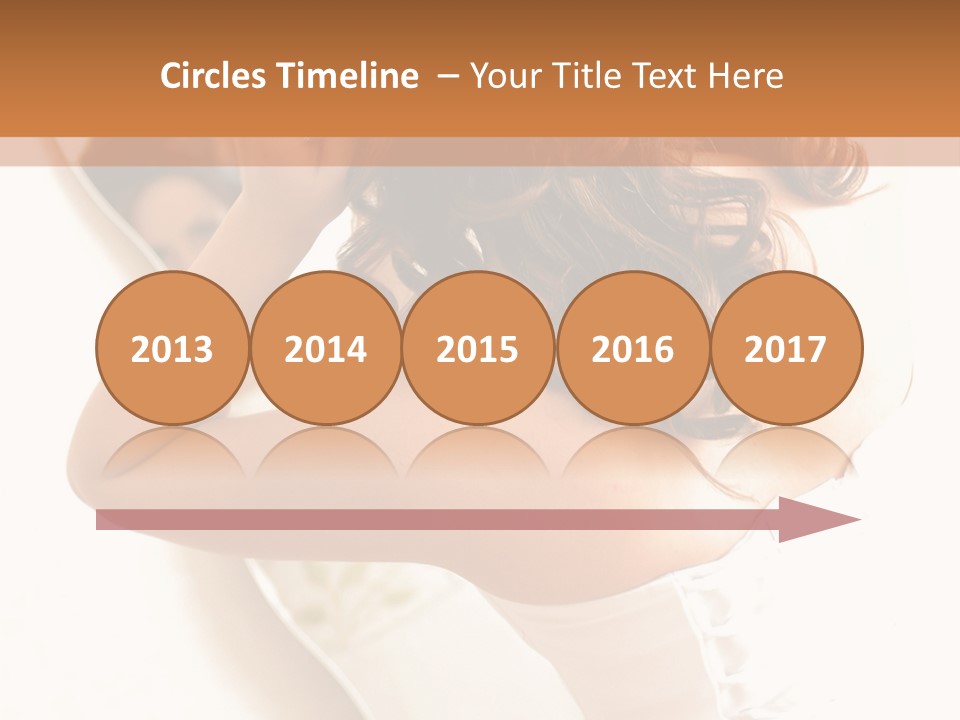 Make Up White Happiness PowerPoint Template