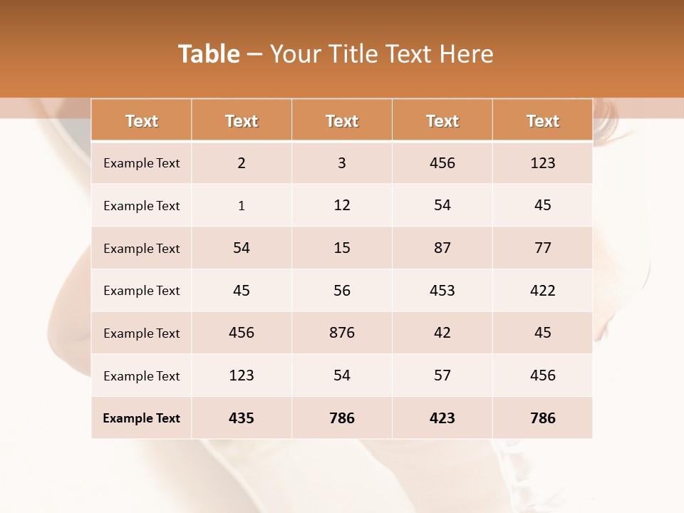Make Up White Happiness PowerPoint Template