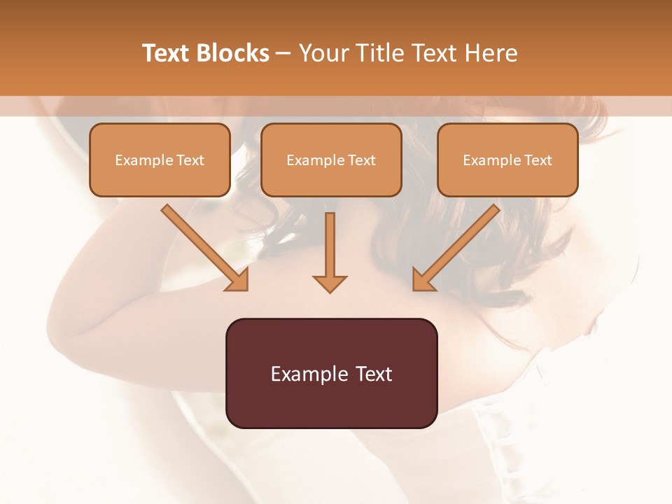 Make Up White Happiness PowerPoint Template
