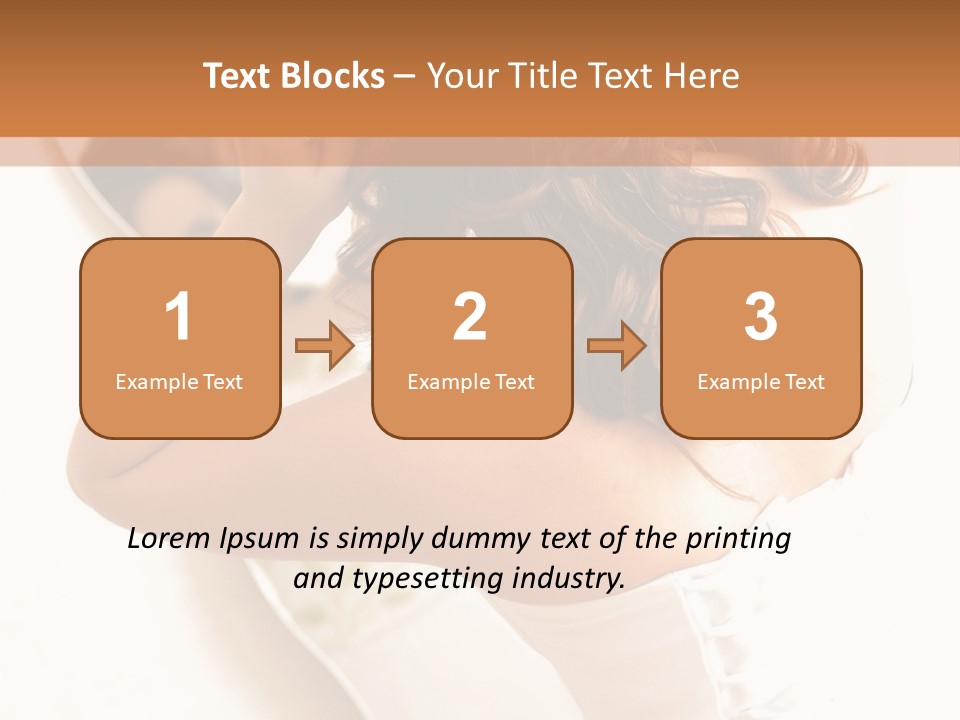 Make Up White Happiness PowerPoint Template