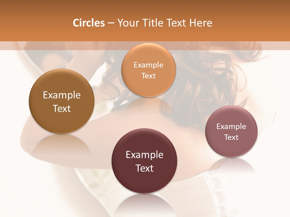 Make Up White Happiness PowerPoint Template