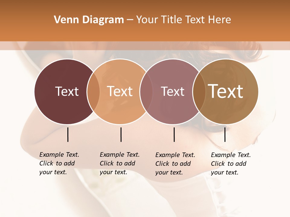 Make Up White Happiness PowerPoint Template