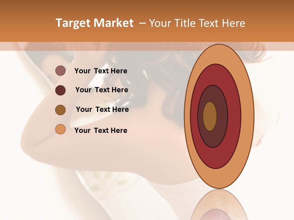 Make Up White Happiness PowerPoint Template