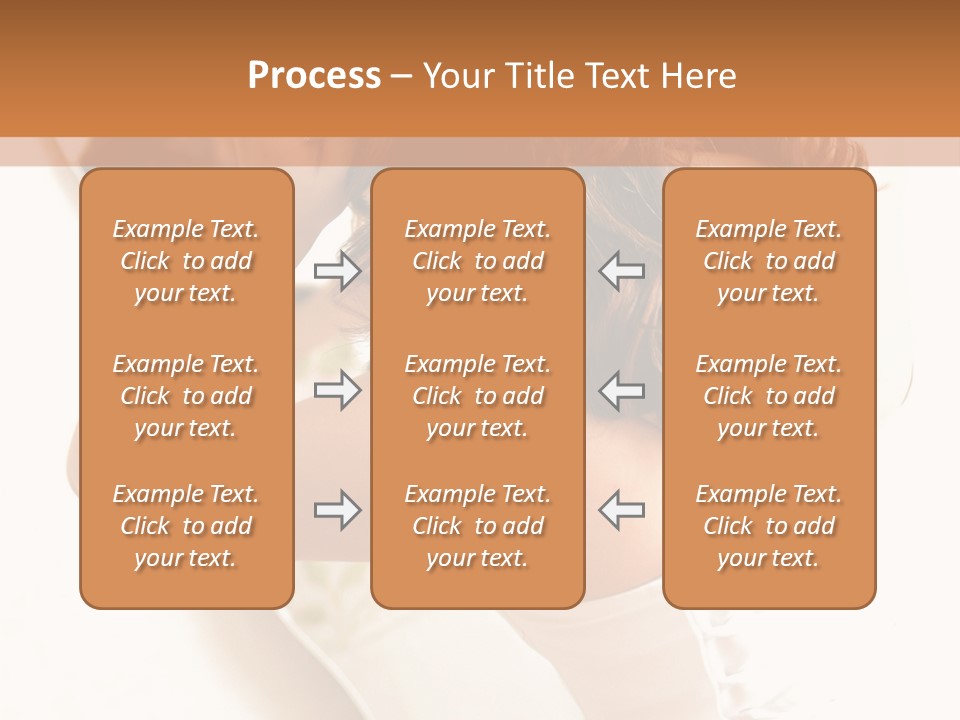 Make Up White Happiness PowerPoint Template