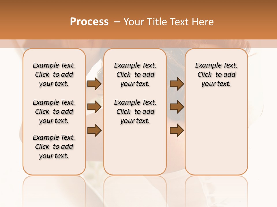 Make Up White Happiness PowerPoint Template