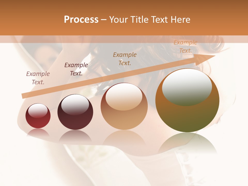 Make Up White Happiness PowerPoint Template