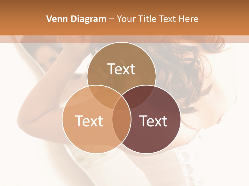 Make Up White Happiness PowerPoint Template