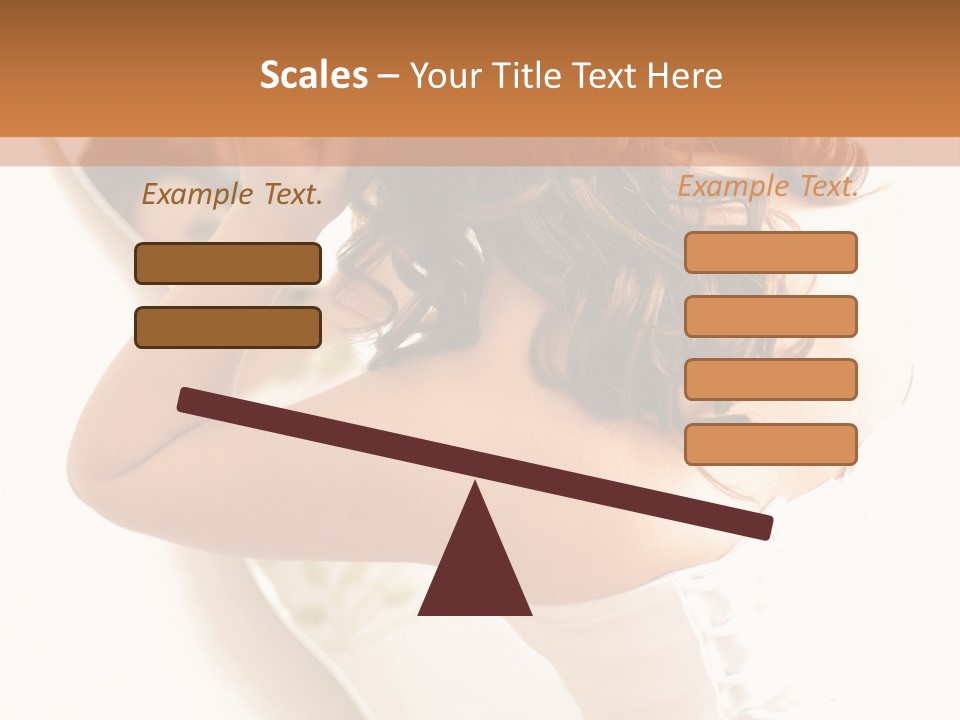 Make Up White Happiness PowerPoint Template