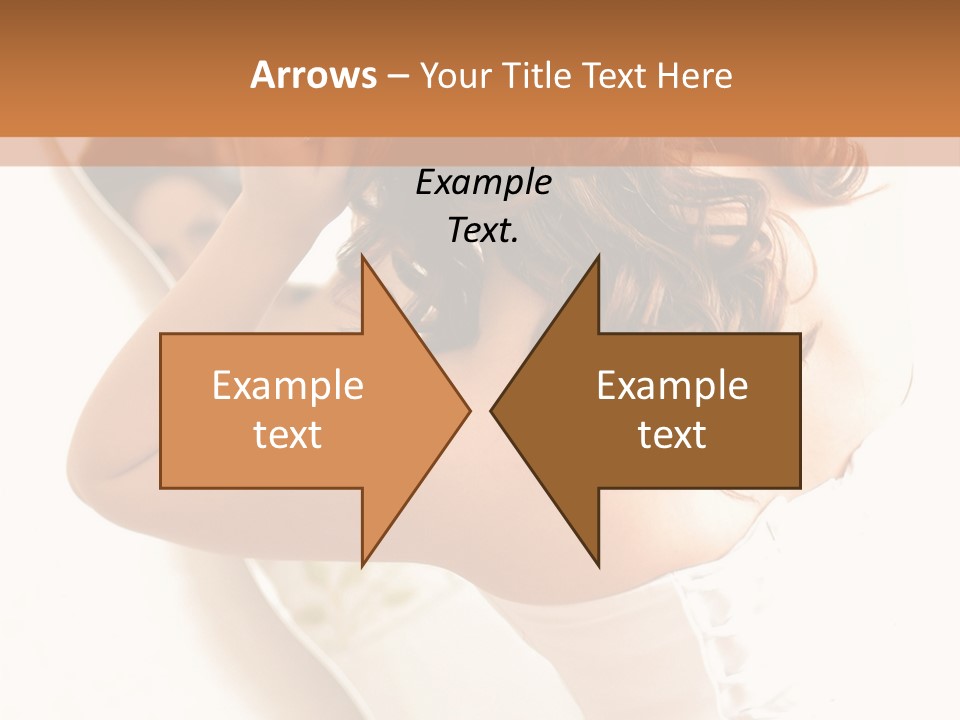 Make Up White Happiness PowerPoint Template