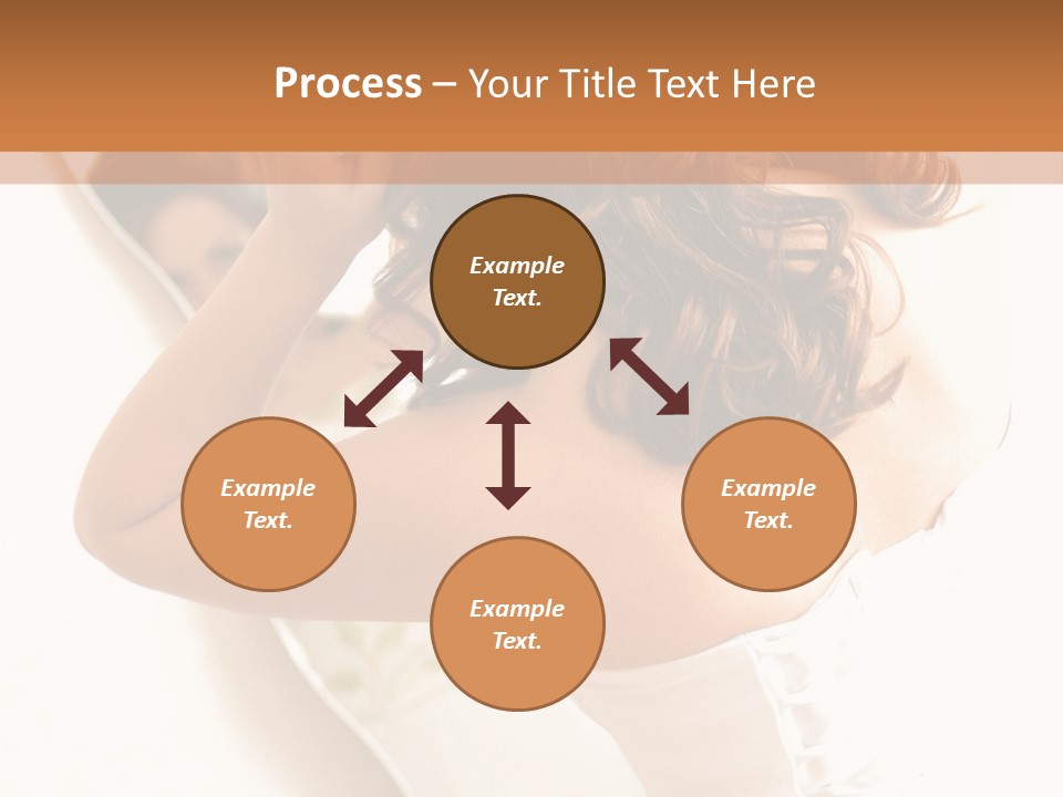 Make Up White Happiness PowerPoint Template