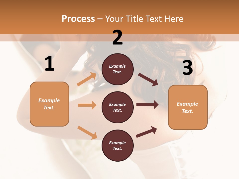 Make Up White Happiness PowerPoint Template