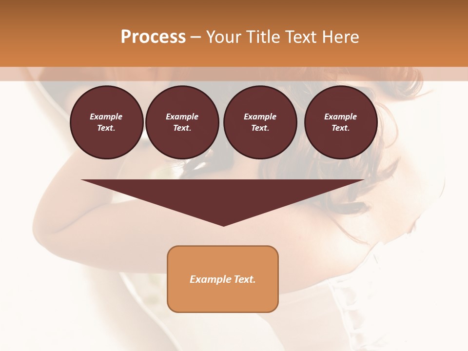 Make Up White Happiness PowerPoint Template