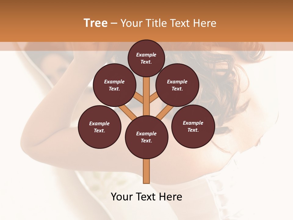 Make Up White Happiness PowerPoint Template