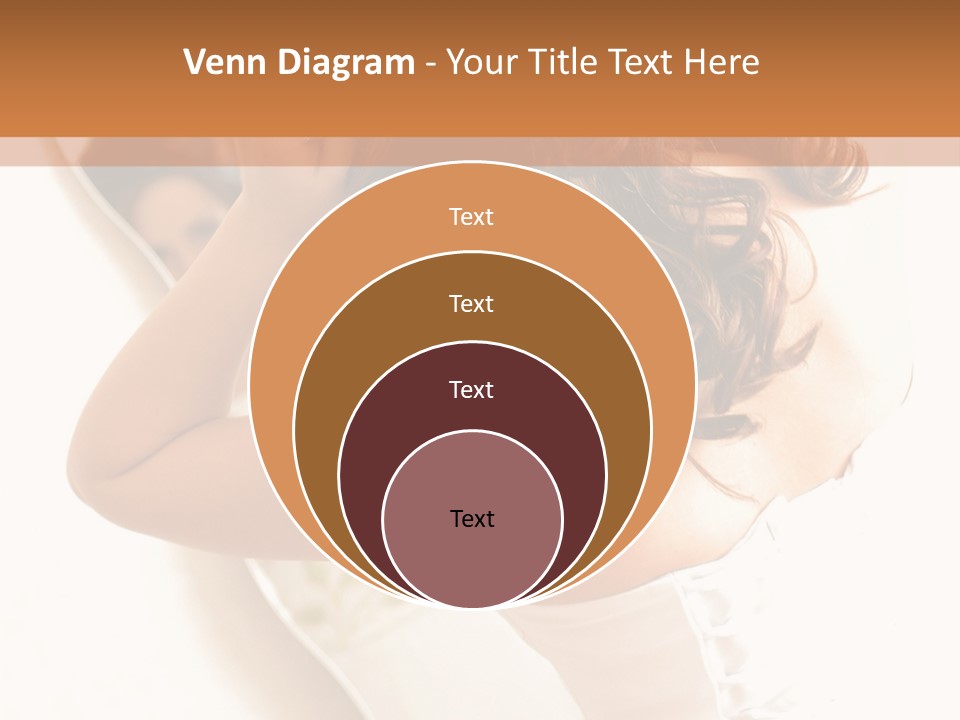 Make Up White Happiness PowerPoint Template