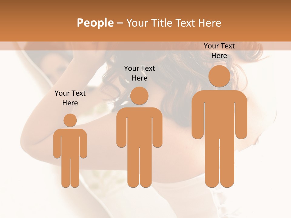 Make Up White Happiness PowerPoint Template