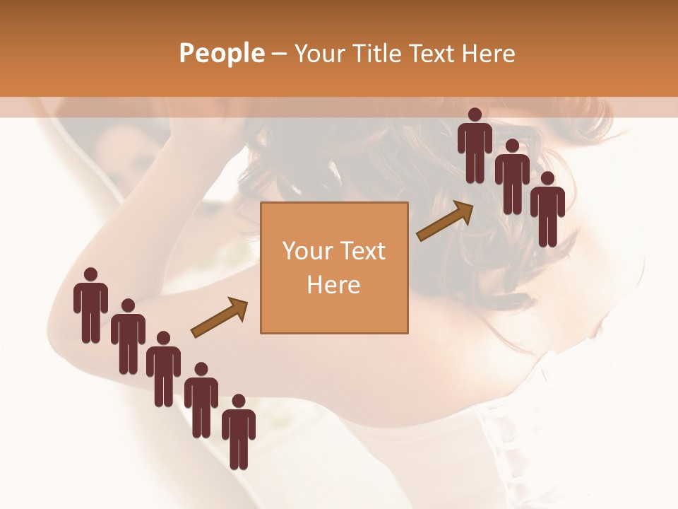 Make Up White Happiness PowerPoint Template