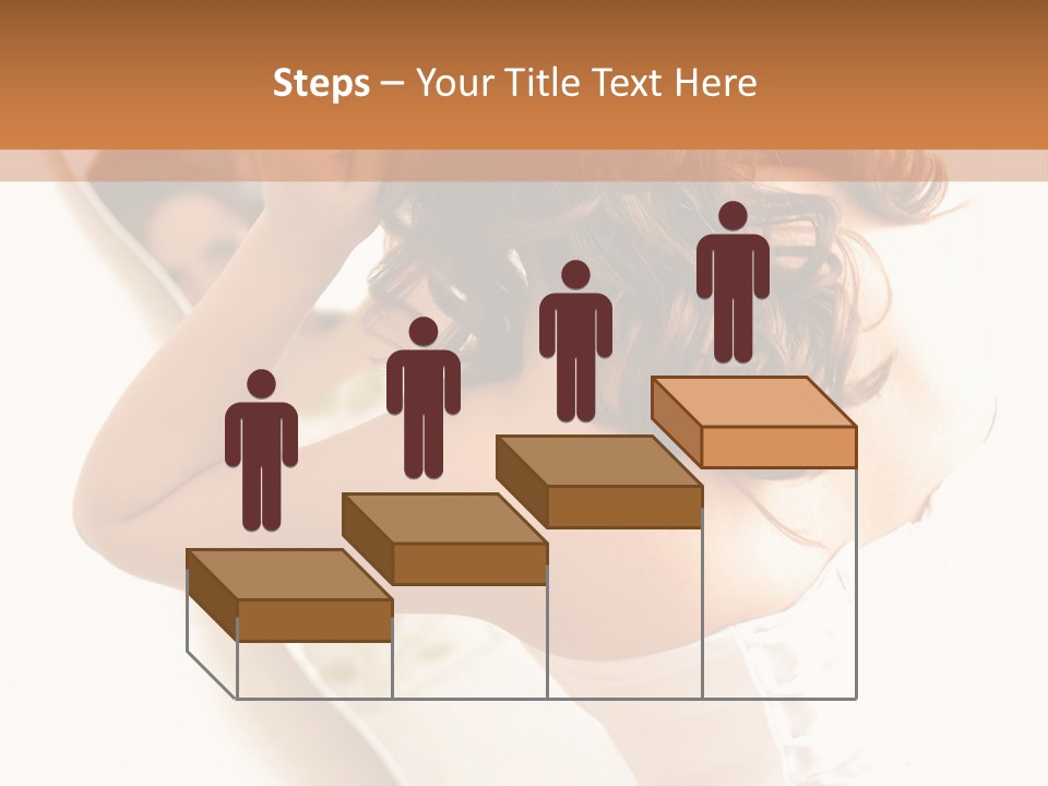 Make Up White Happiness PowerPoint Template