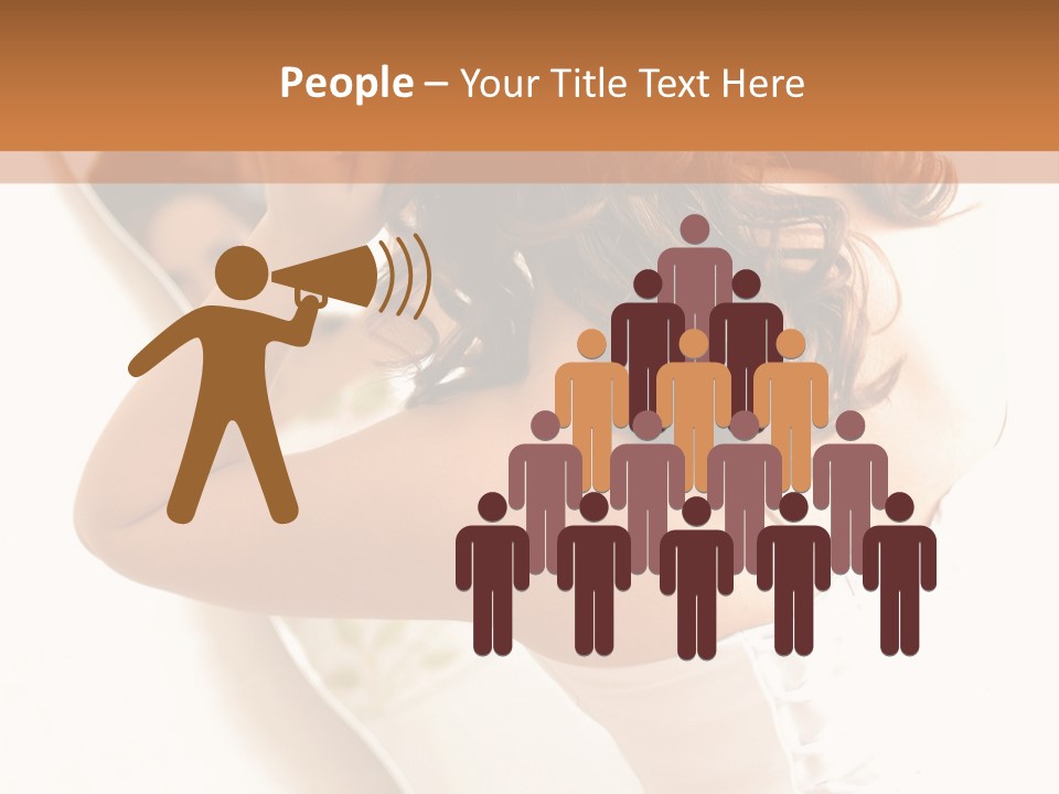 Make Up White Happiness PowerPoint Template