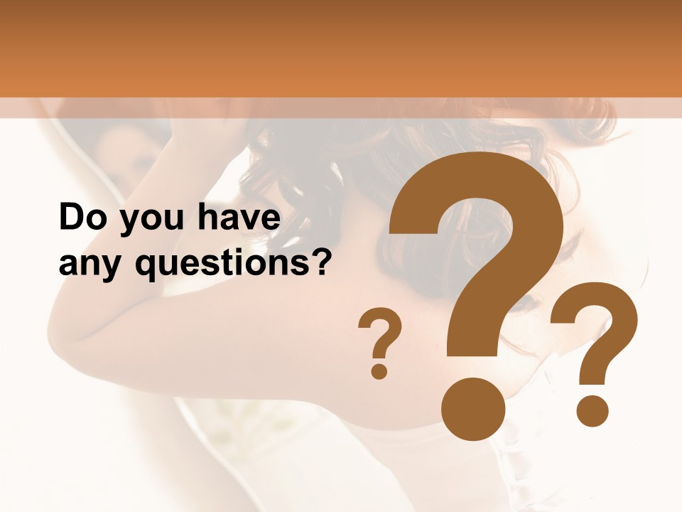 Make Up White Happiness PowerPoint Template