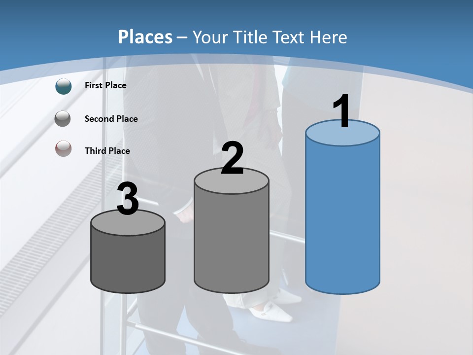 Happy Male Business PowerPoint Template
