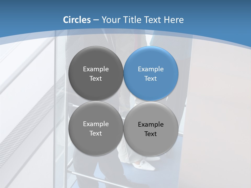 Happy Male Business PowerPoint Template