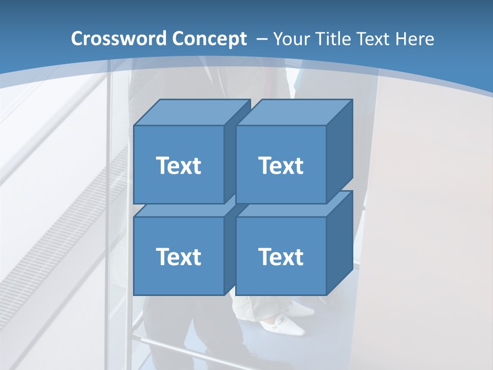 Happy Male Business PowerPoint Template