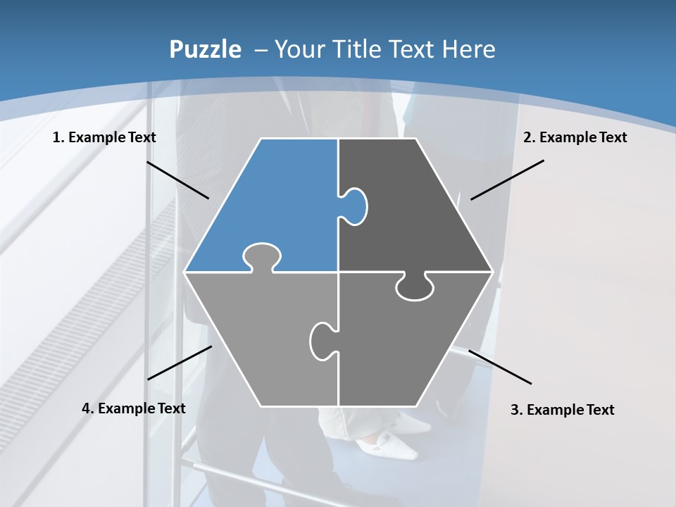 Happy Male Business PowerPoint Template