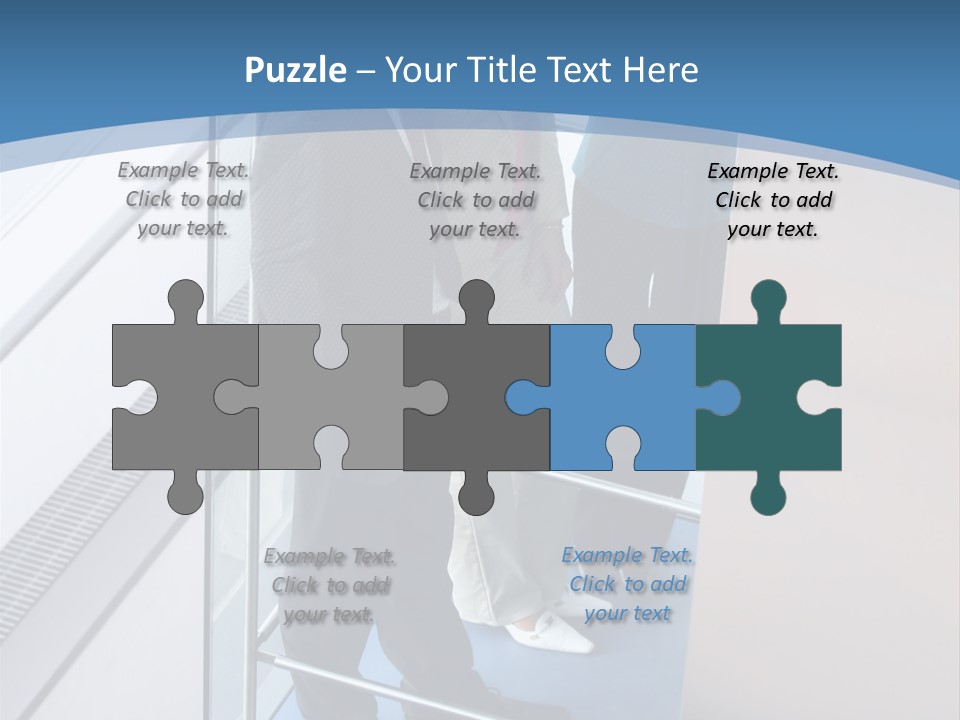 Happy Male Business PowerPoint Template