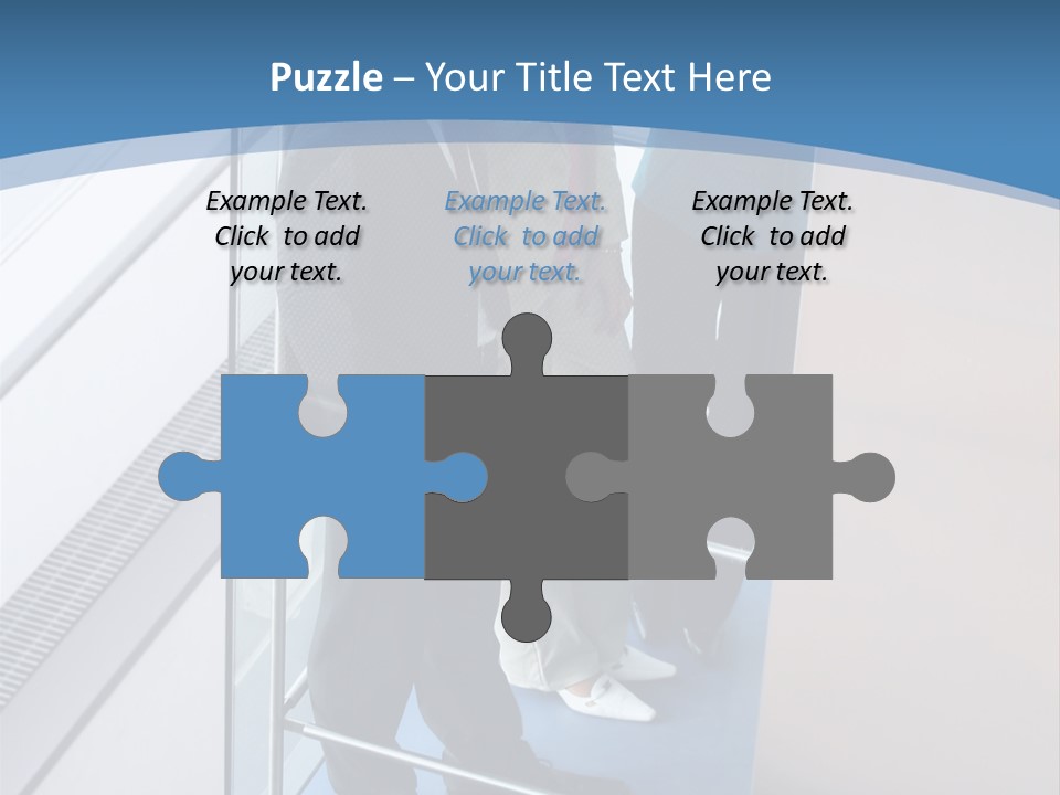 Happy Male Business PowerPoint Template