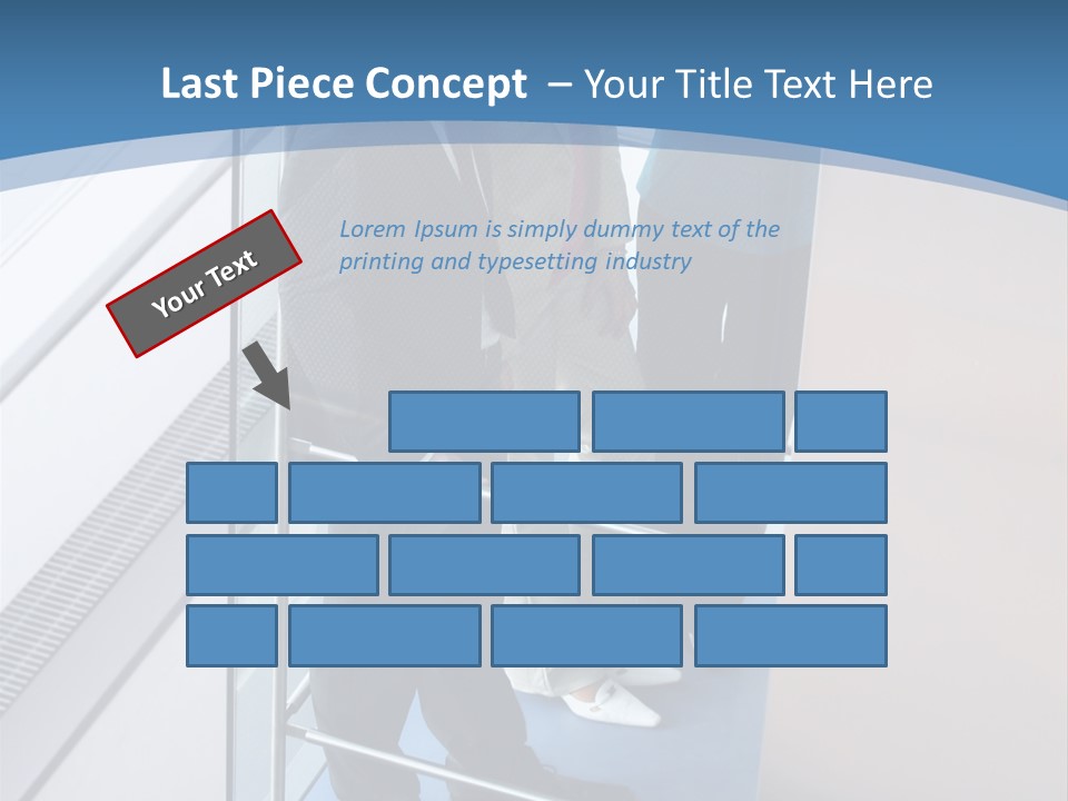 Happy Male Business PowerPoint Template