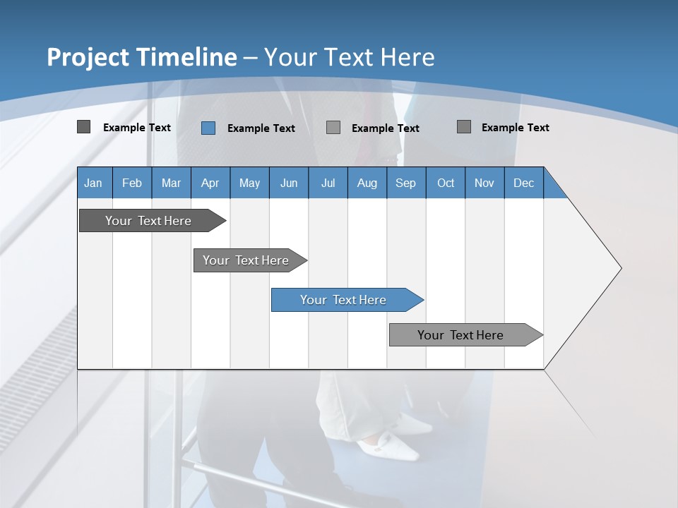 Happy Male Business PowerPoint Template