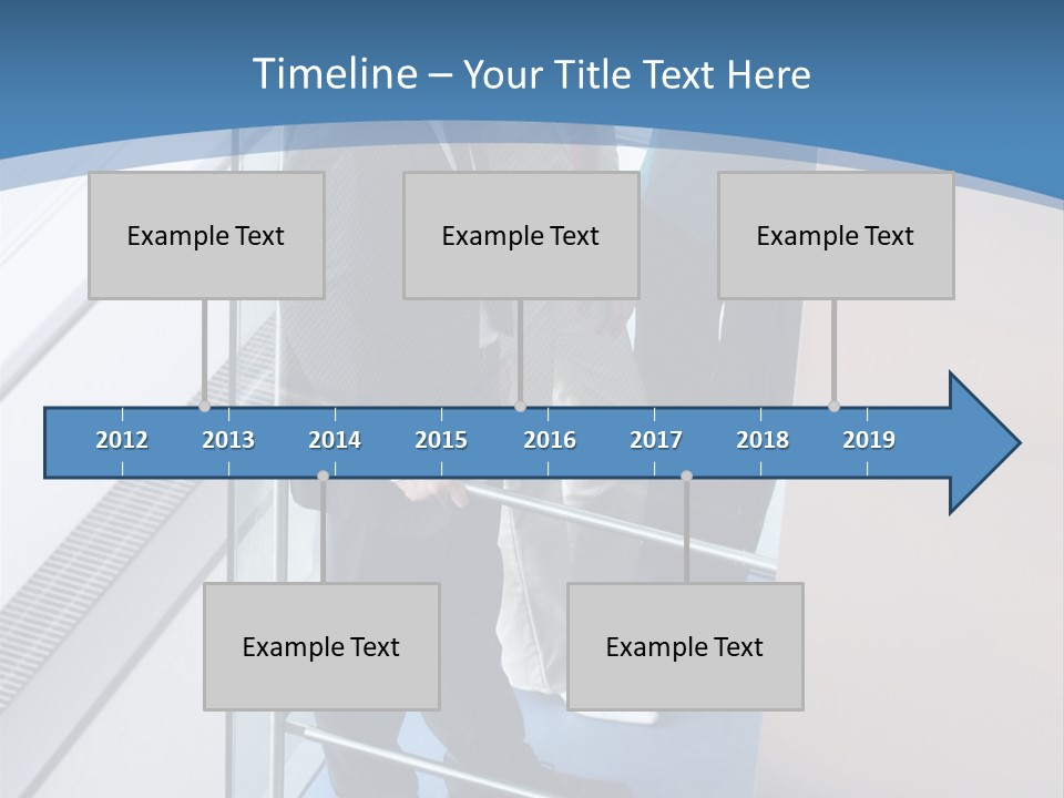 Happy Male Business PowerPoint Template