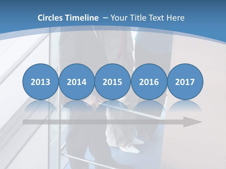 Happy Male Business PowerPoint Template