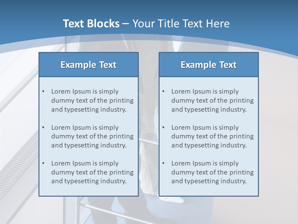 Happy Male Business PowerPoint Template