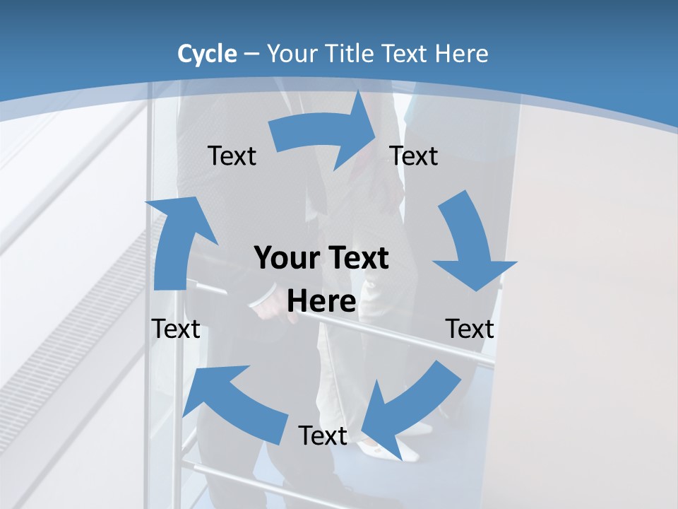 Happy Male Business PowerPoint Template