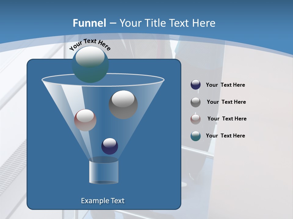 Happy Male Business PowerPoint Template