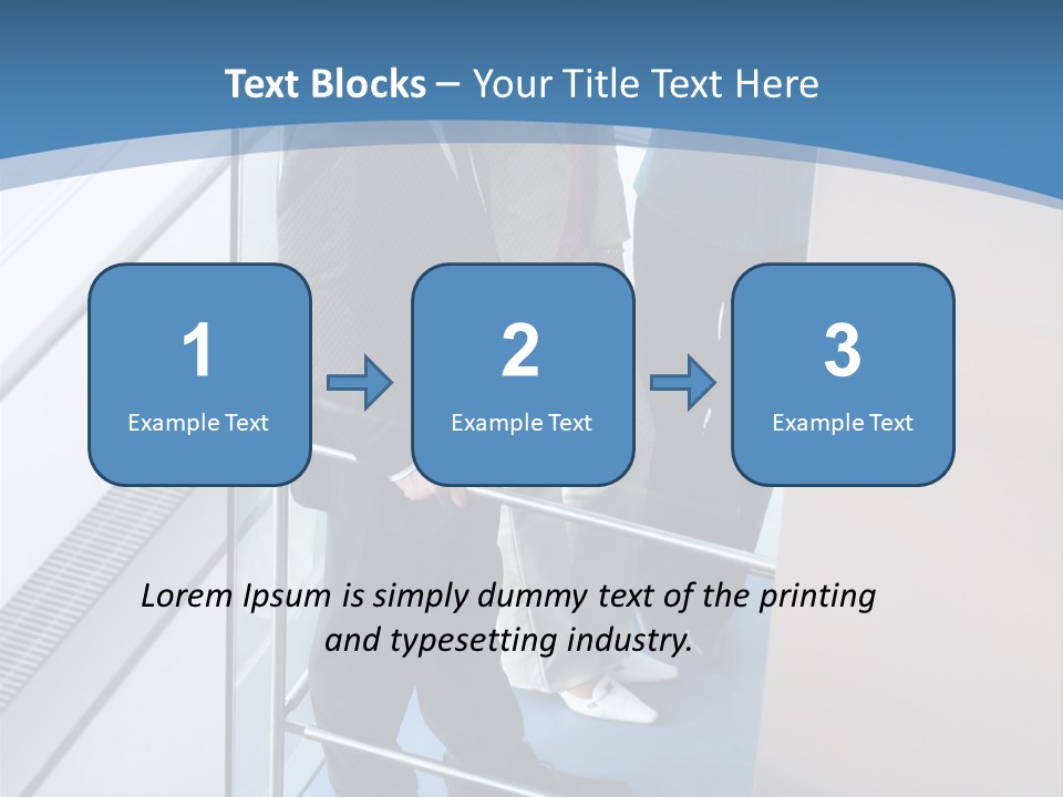 Happy Male Business PowerPoint Template