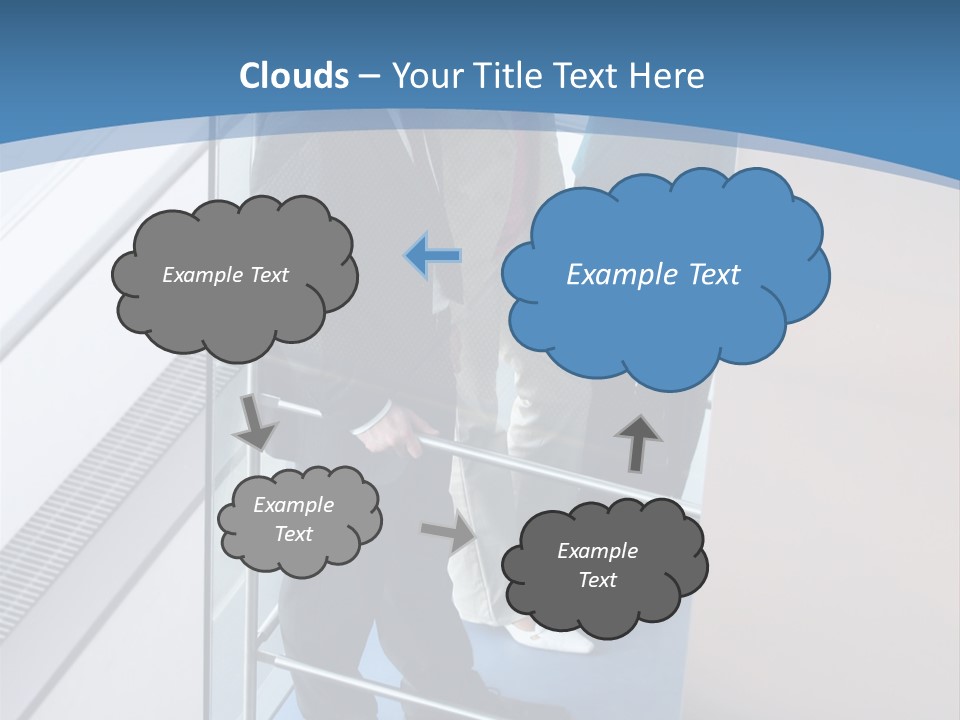Happy Male Business PowerPoint Template