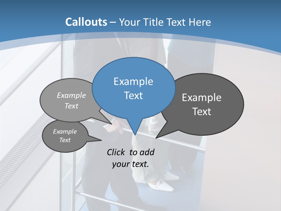 Happy Male Business PowerPoint Template