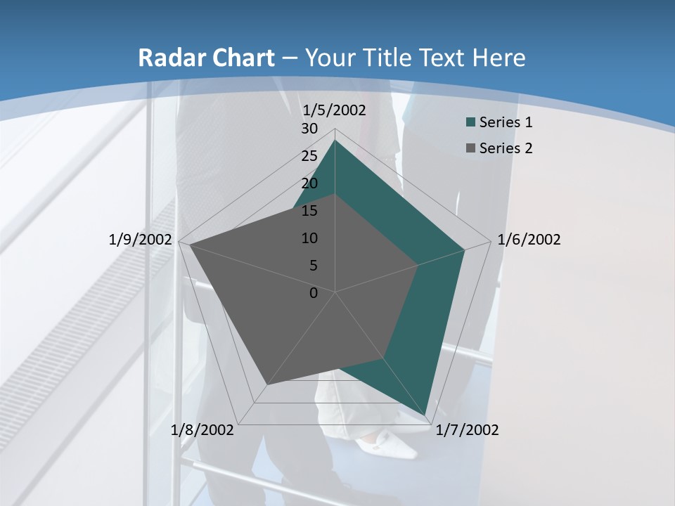 Happy Male Business PowerPoint Template