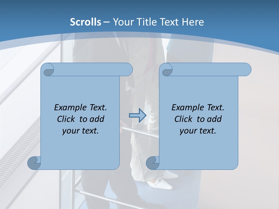 Happy Male Business PowerPoint Template