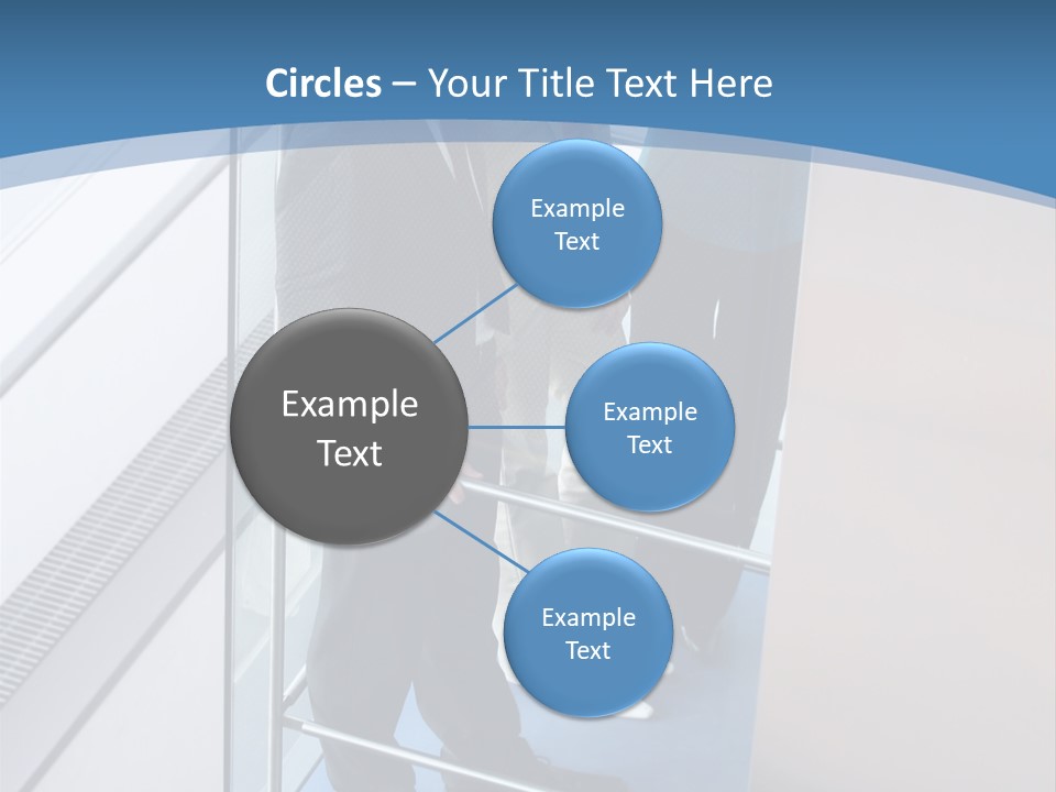Happy Male Business PowerPoint Template