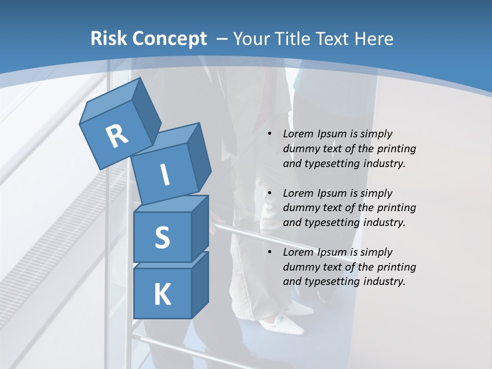 Happy Male Business PowerPoint Template