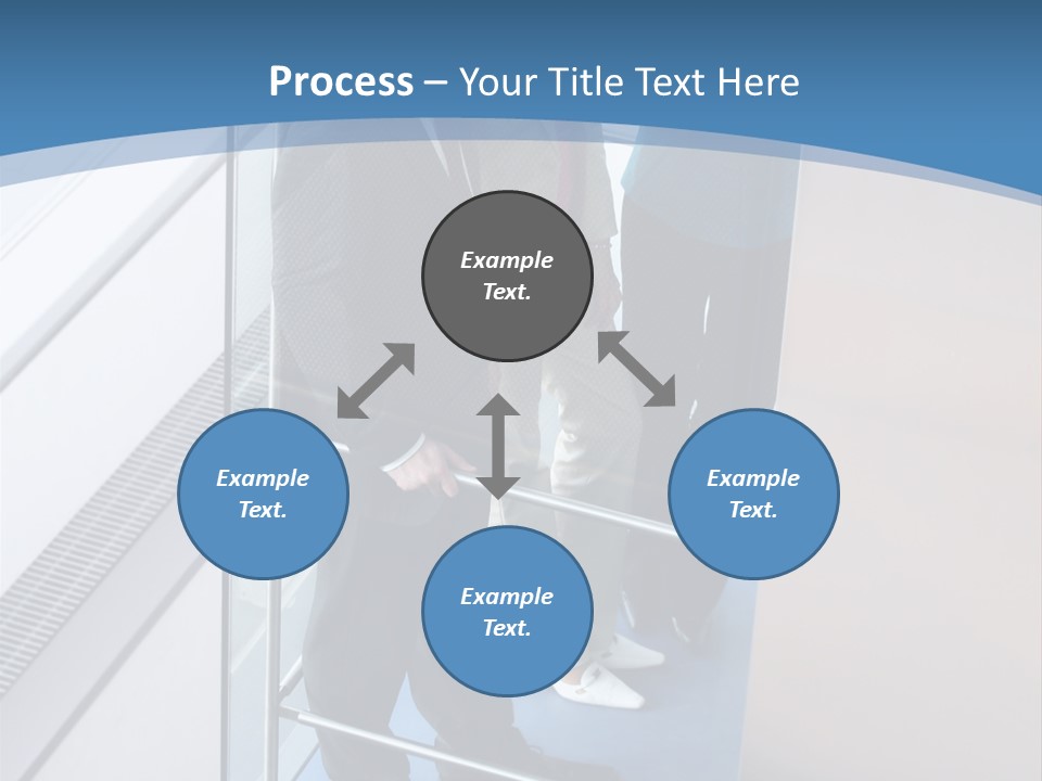 Happy Male Business PowerPoint Template