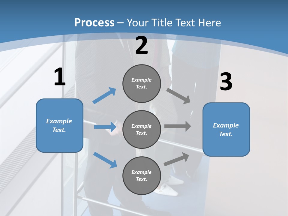 Happy Male Business PowerPoint Template