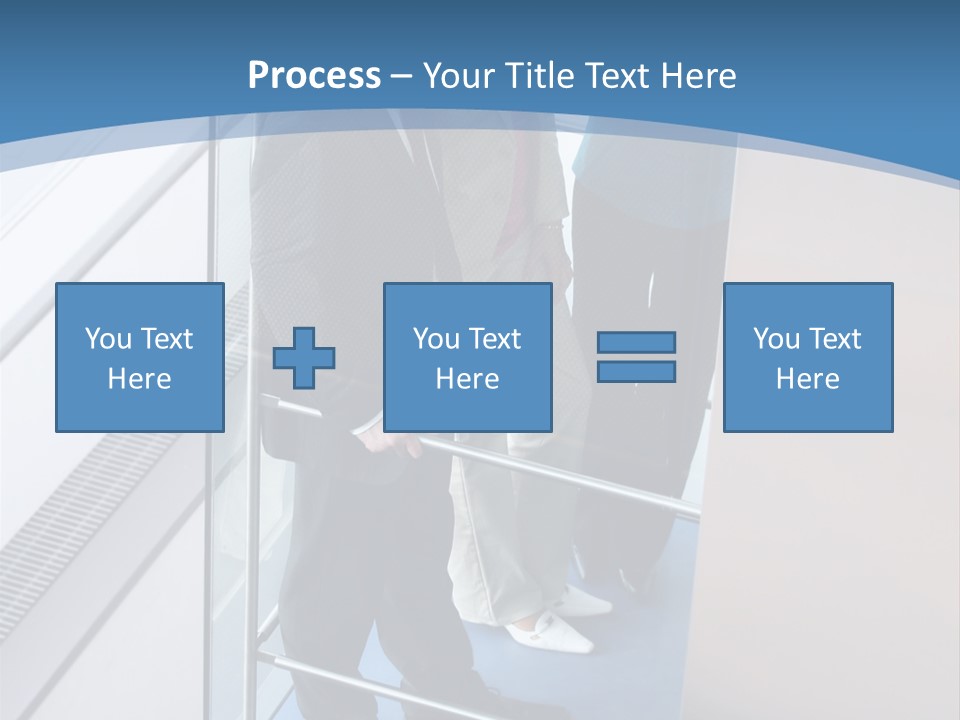 Happy Male Business PowerPoint Template