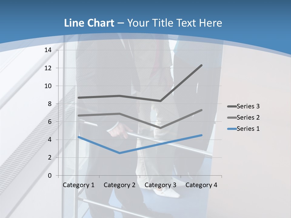 Happy Male Business PowerPoint Template
